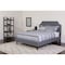 Flash Furniture Brighton Twin Platform Bed Set, Lght Gray SL-BM-9-GG - alternate 1